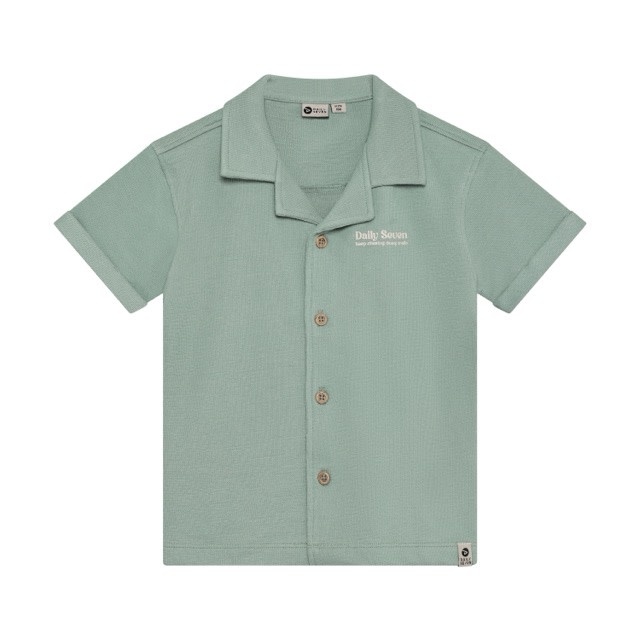 Daily7 T-shirt Fancy Polo Green Milieu