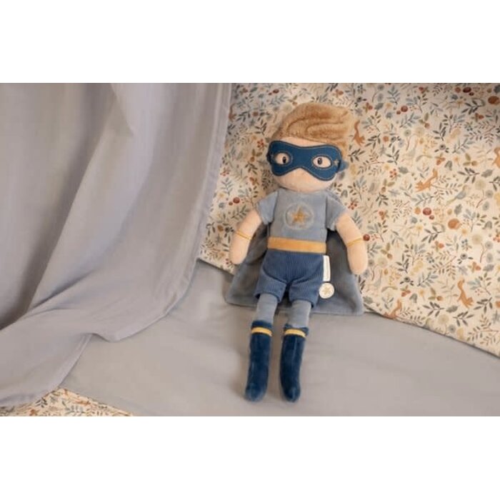Little Dutch LD Knuffelpop super hero Jim 35cm GRS