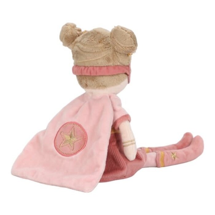 Little Dutch LD Knuffelpop super hero Rosa 35cm GRS