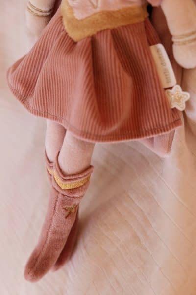 Little Dutch LD Knuffelpop super hero Rosa 35cm GRS