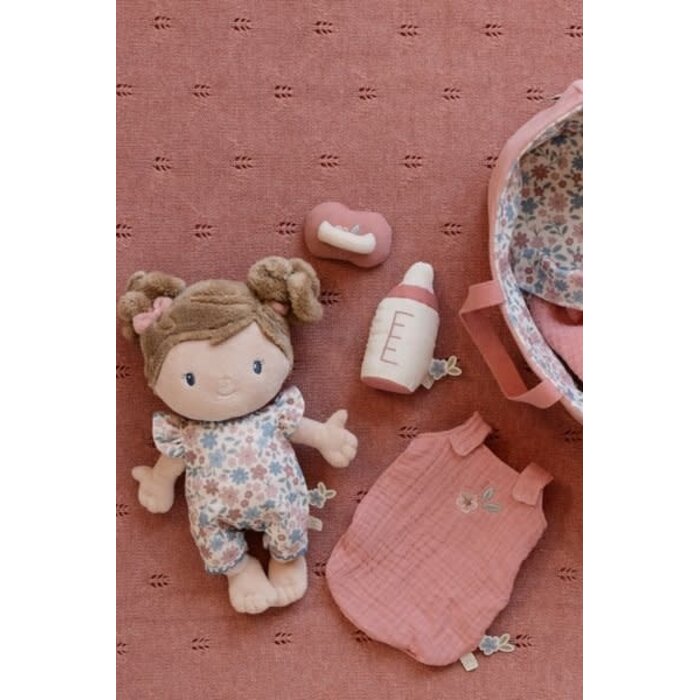 Little Dutch LD Babypop in mandje Rosa GRS