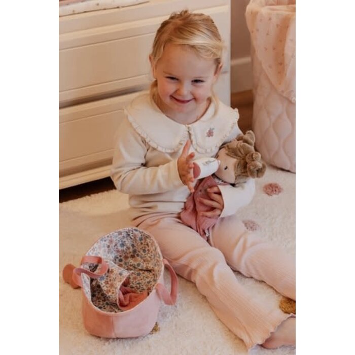 Little Dutch LD Babypop in mandje Rosa GRS