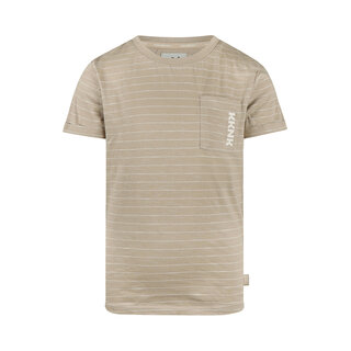 Koko Noko T-shirt long back Sand