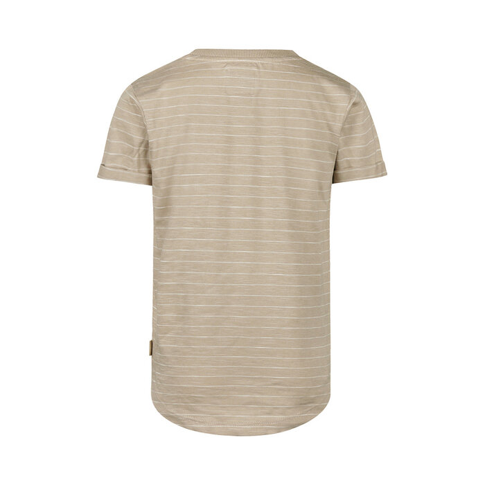 Koko Noko T-shirt long back Sand