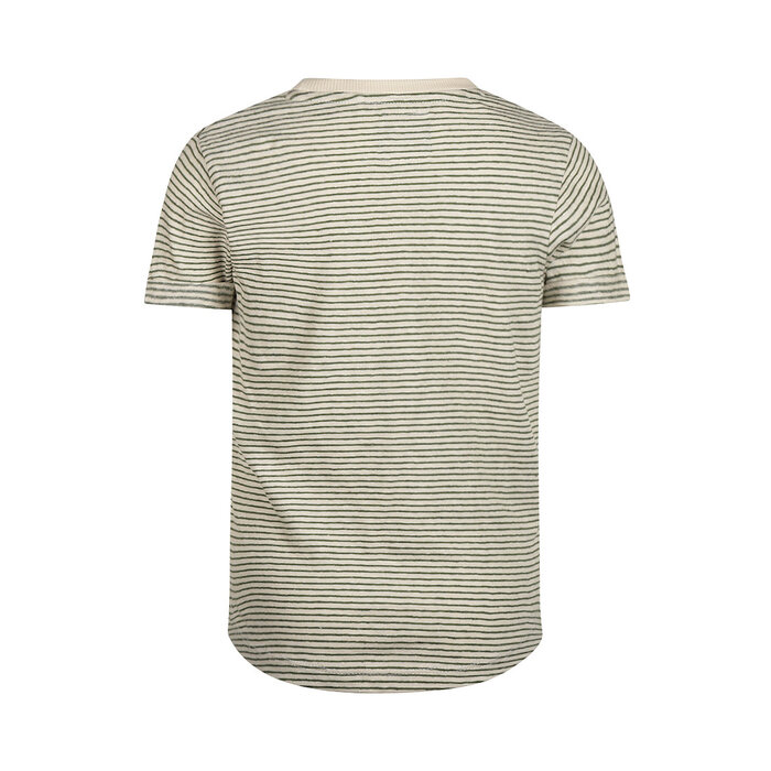 Koko Noko T-shirt long back Olive