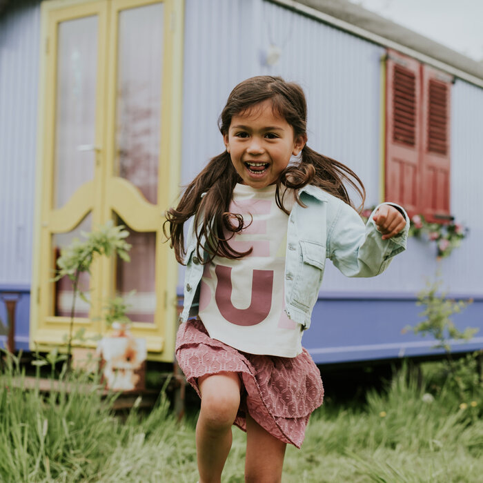 Koko Noko Skirt with shorts Cassis