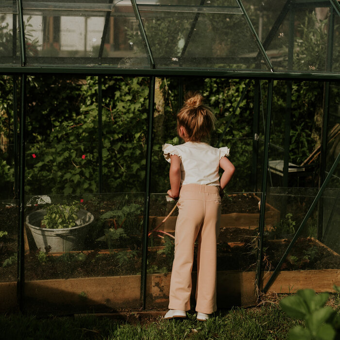 Koko Noko Jogging trousers, wide leg Sand