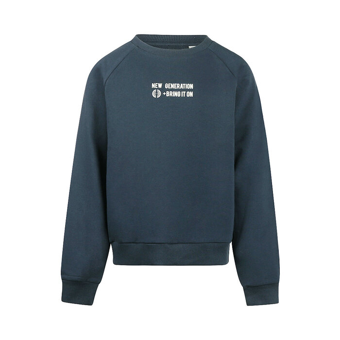 No Way Monday Sweater Navy N58159-1
