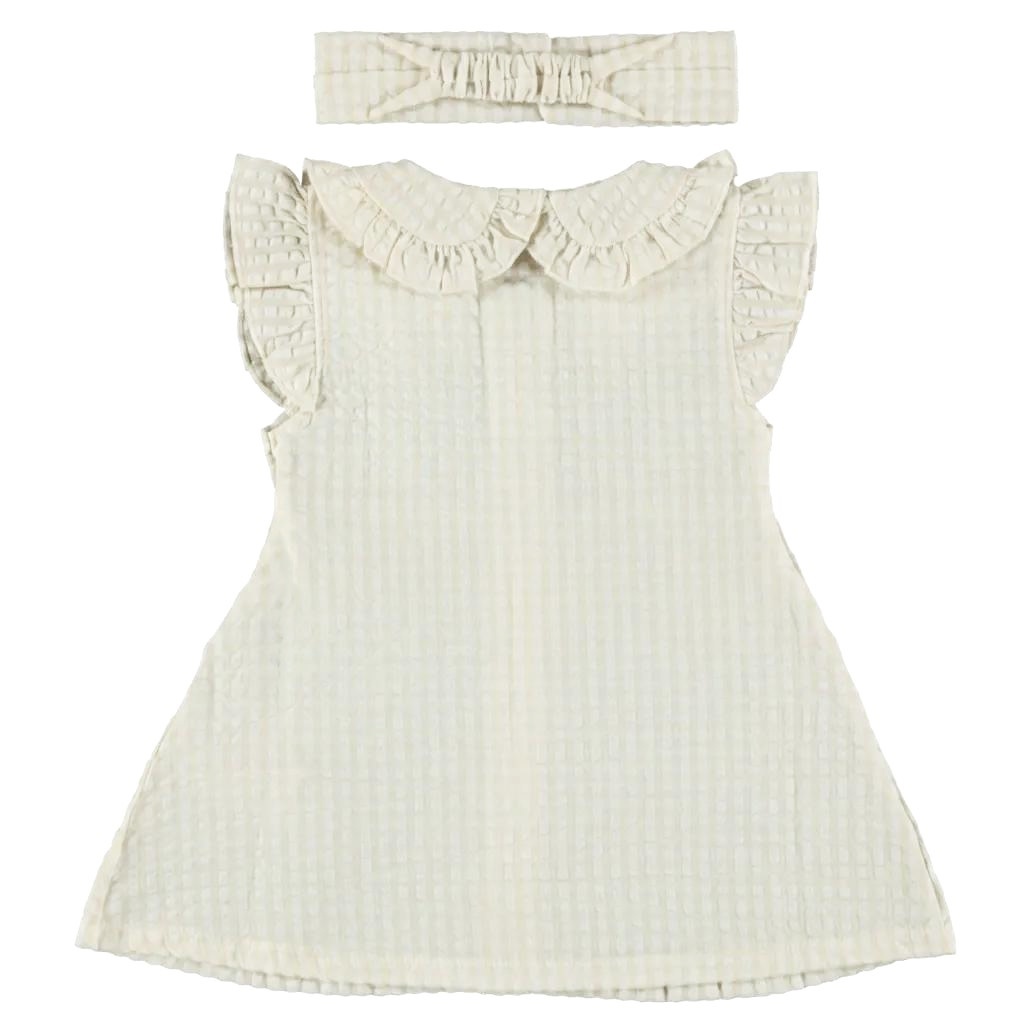 Dirkje Dress ss Sand, Headband