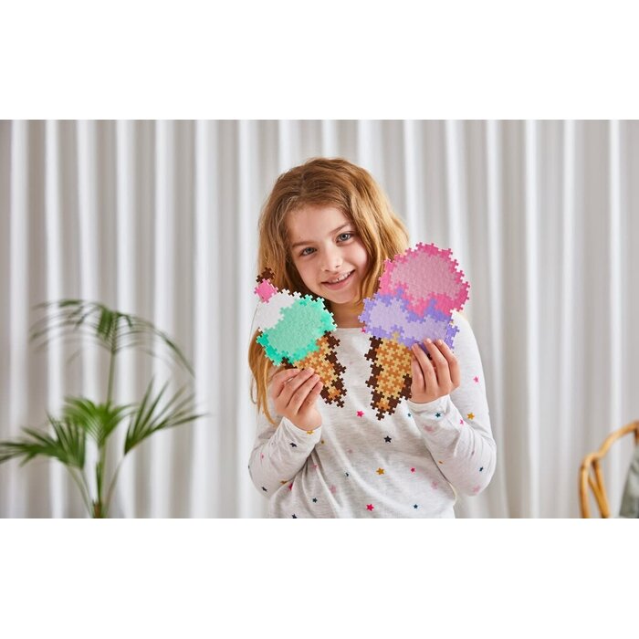 Plus-Plus Plus-Plus Puzzle By Number Ice Cream Cones 250 Pcs (4346)