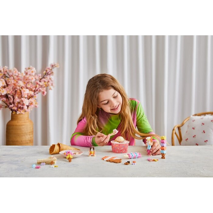 Plus-Plus Plus-Plus Learn To Build Ice Cream Shop (4351)