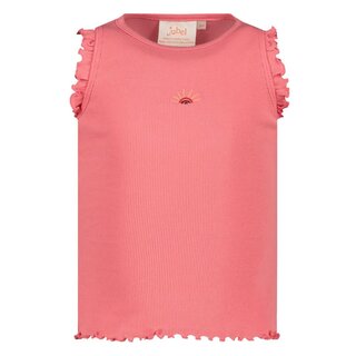 Jubel Singlet rib Roze - Salsa Sunset