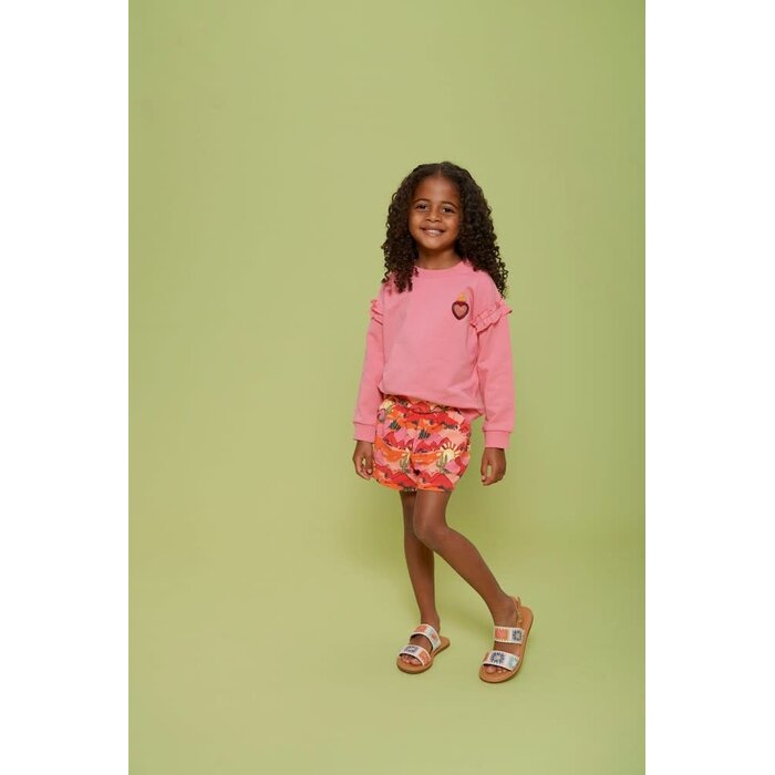 Jubel Short AOP Zalm - Salsa Sunset