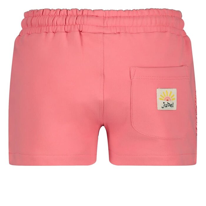Jubel Short met crochetdetail Roze - Salsa Sunset