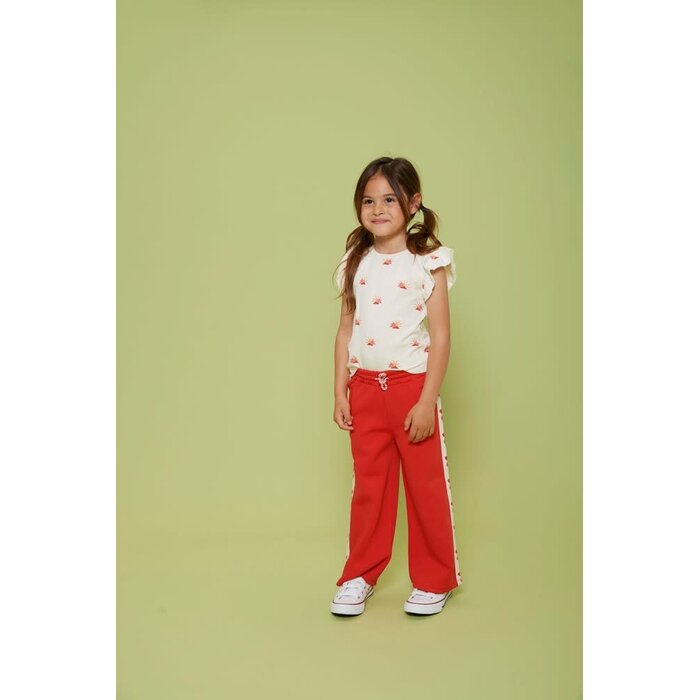 Jubel Sporty broek Rood - Salsa Sunset