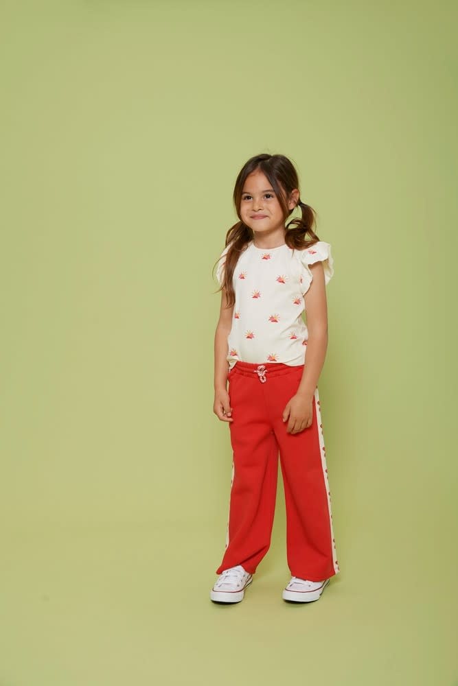 Jubel Sporty broek Rood - Salsa Sunset