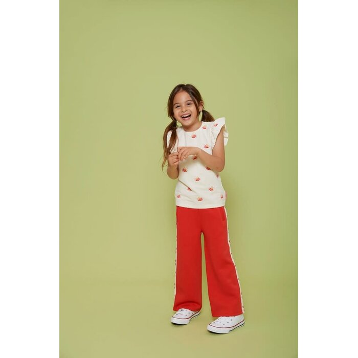 Jubel Sporty broek Rood - Salsa Sunset