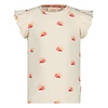 T-shirt AOP Offwhite - Salsa Sunset