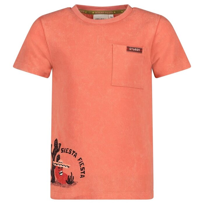 Sturdy T-shirt Koraal - Desert Fiesta