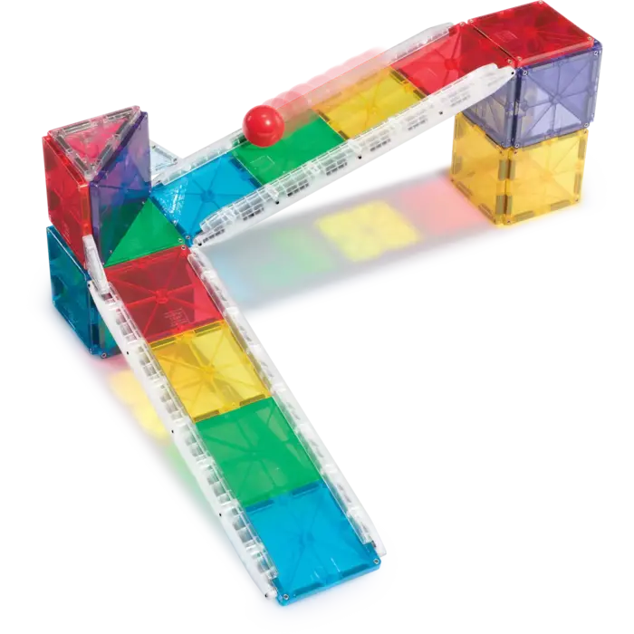 Magna-Tiles MAGNA-TILES - Rail Racers 33-Piece Set