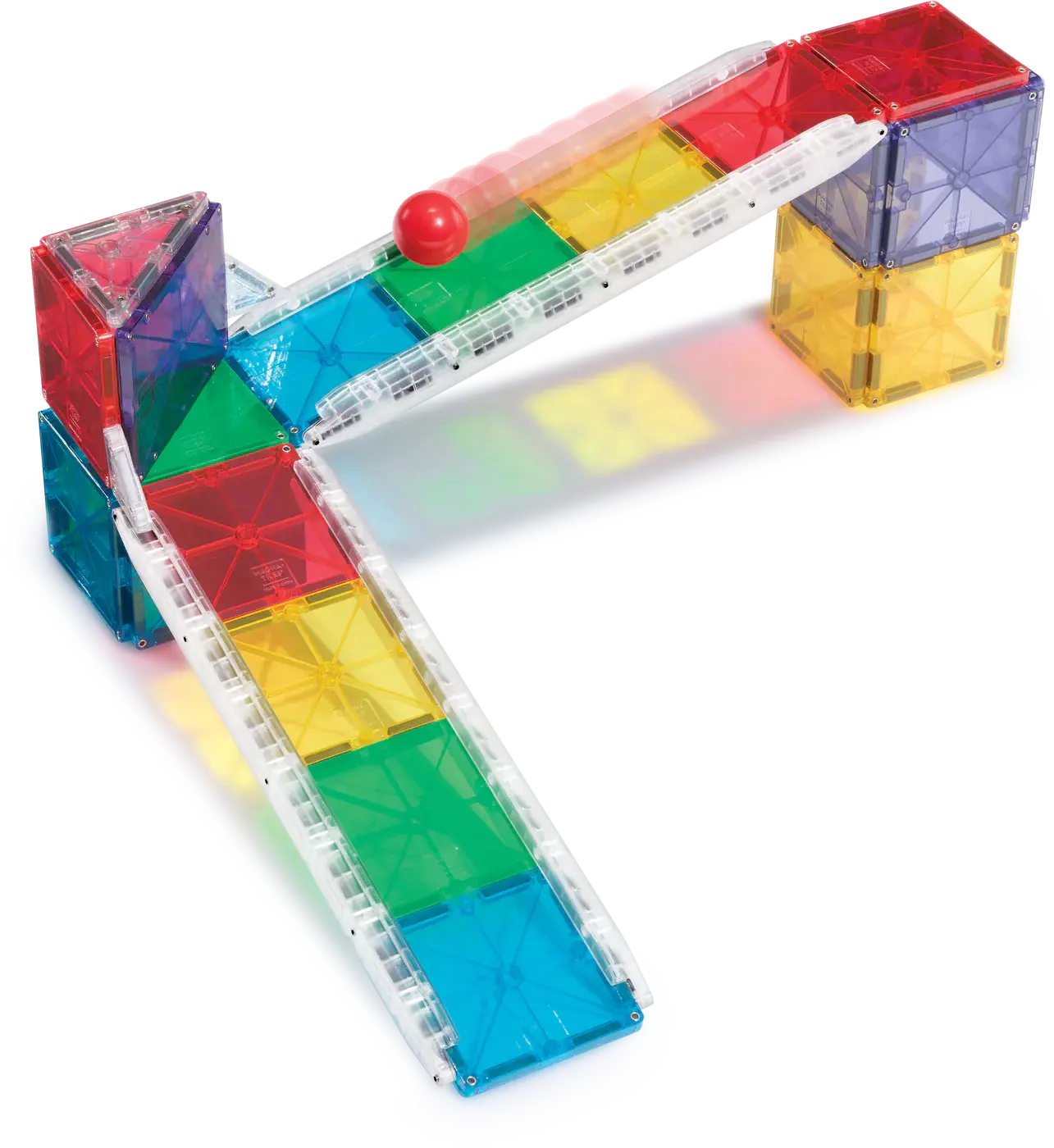 Magna-Tiles MAGNA-TILES - Rail Racers 33-Piece Set