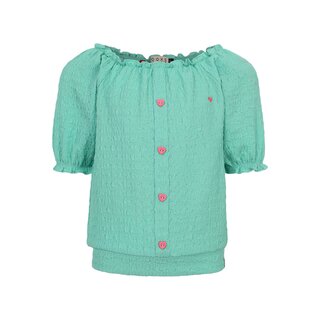 Looxs Little Crinckle Top SS bright green