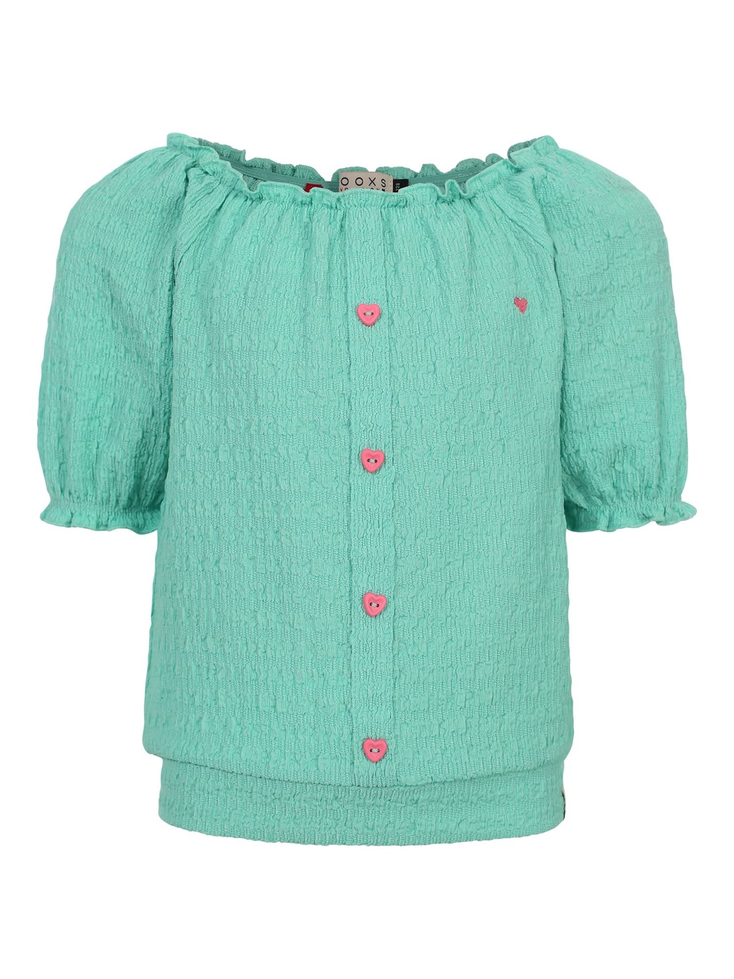 Looxs Little Crinckle Top SS bright green