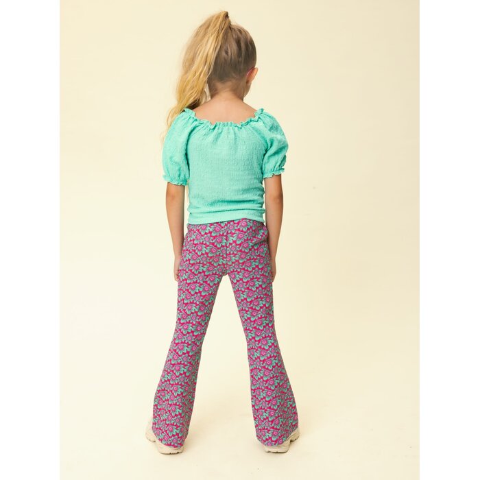 Looxs Little Crinckle Top SS bright green