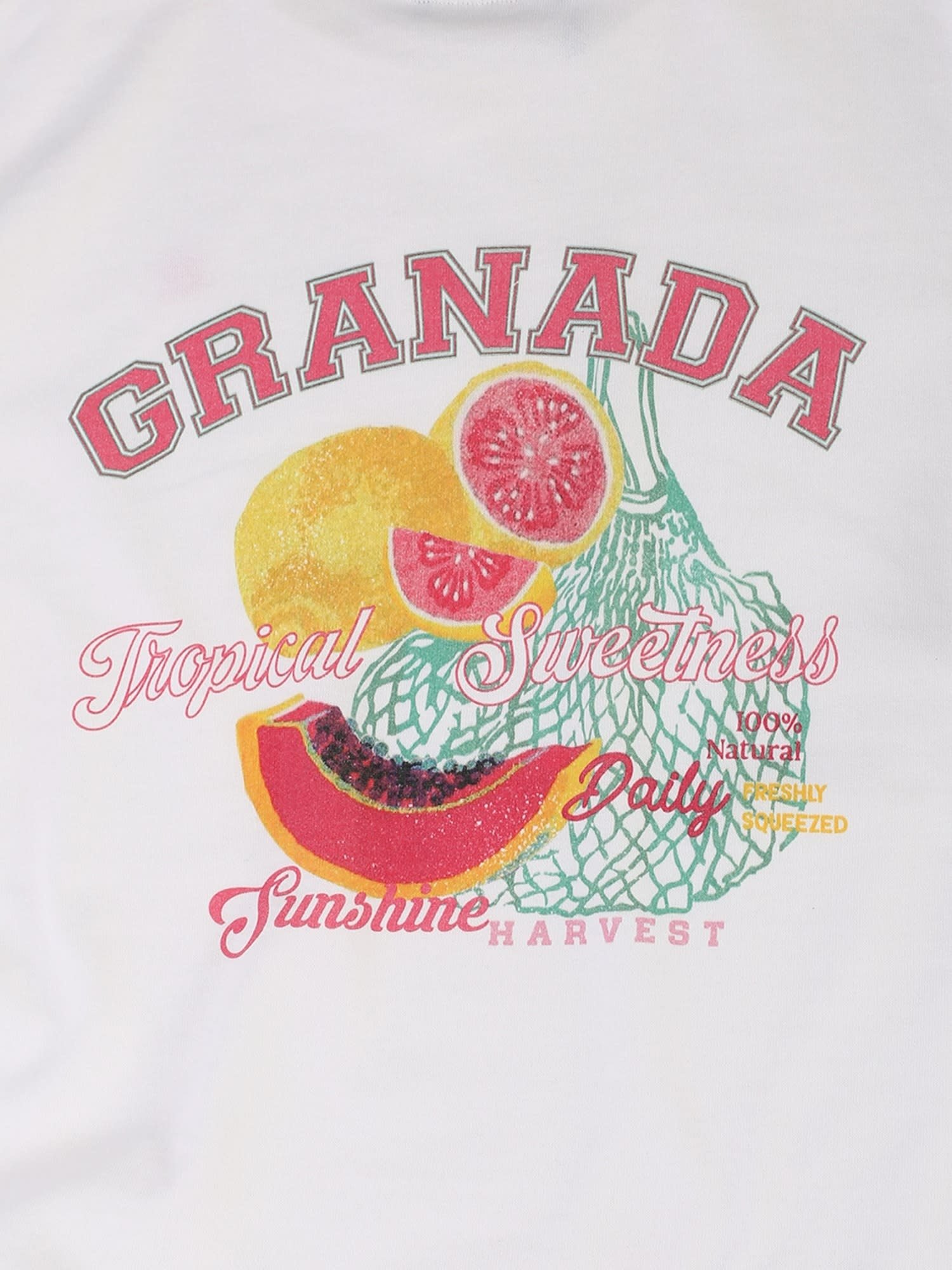 Looxs Little Sweater with Ruffles SS Soft white