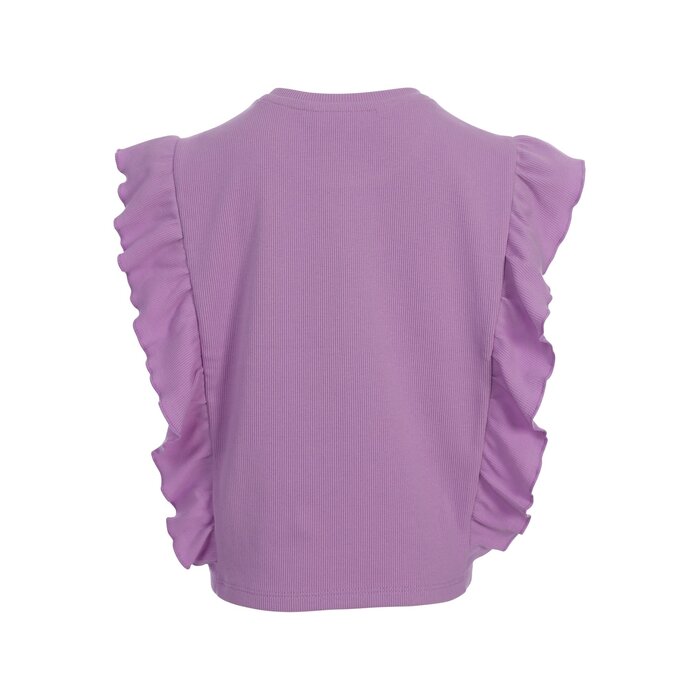 Looxs Little Rib Top SS Purple rain