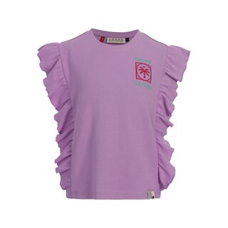 Looxs Little Rib Top SS Purple rain
