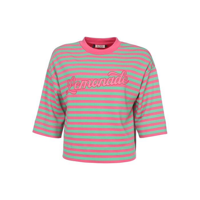 Looxs Little T-Shirt SS PINK SUMMER STRIPE