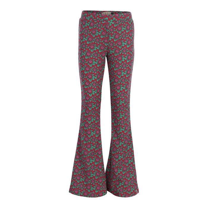 Looxs Little Crinckle Flair Pants cheeta