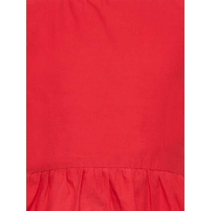 Kids Only KMGBONDI LIFE SL EMBROIDERY TOP WVN Red