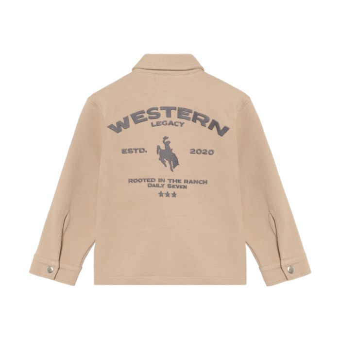 Daily7 Shirt Jacket Structure Tuffet