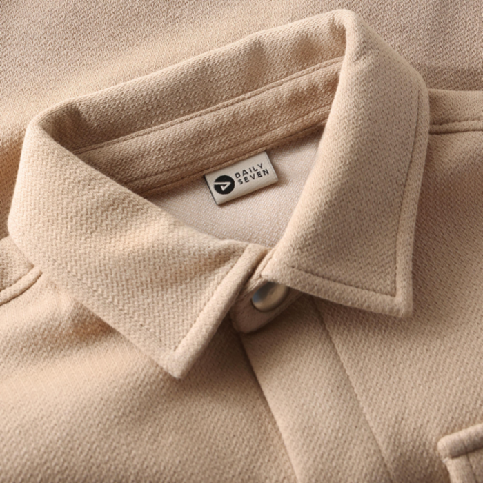 Daily7 Shirt Jacket Structure Tuffet