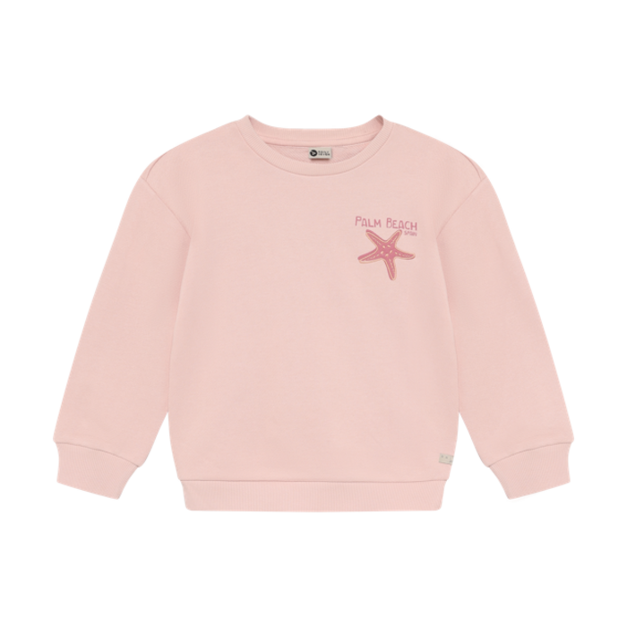 Daily7 Sweater Backprint Silver Pink