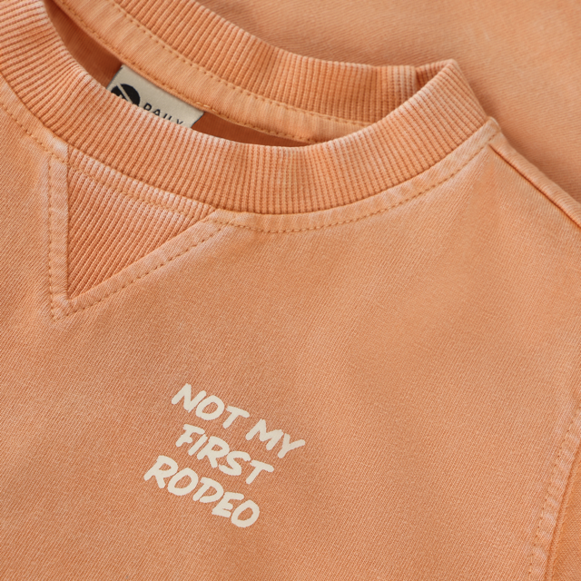 Daily7 T-shirt Backprint Sandstone