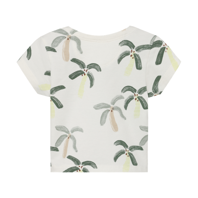 Noppies Tee SS AOP Egret