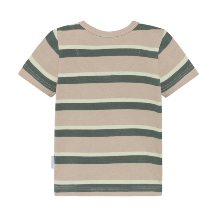 Noppies Tee SS stripe Irish Cream