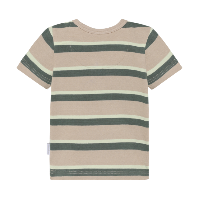 Noppies Tee SS stripe Irish Cream