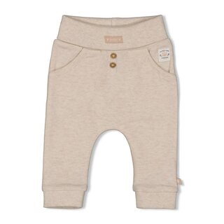 Feetje Broek Offwhite melange - Honey Bear