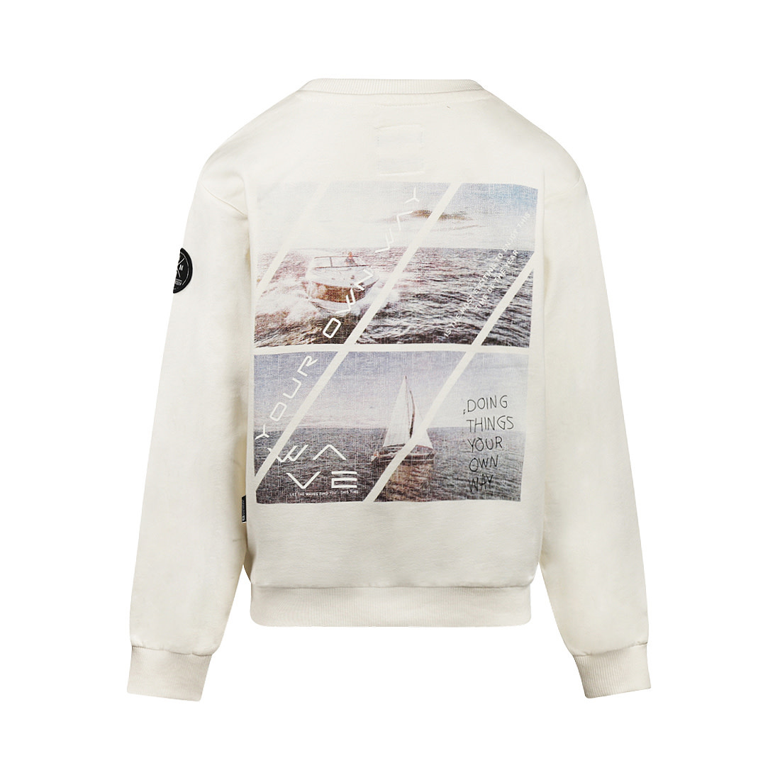 No Way Monday Sweater Off white