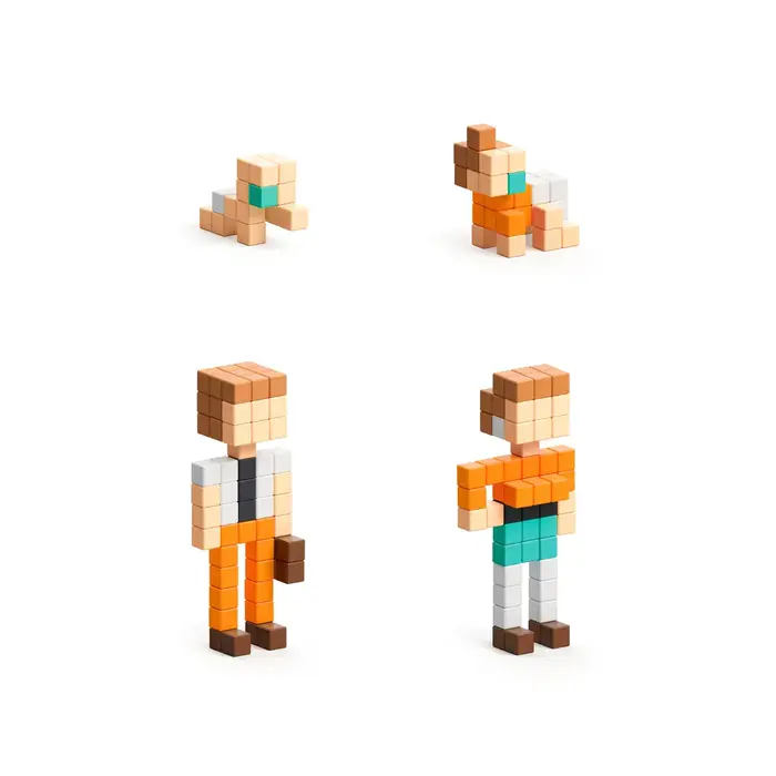 PIXIO PX-30103 - PIXIO - Story Happy Family - 88 stuks