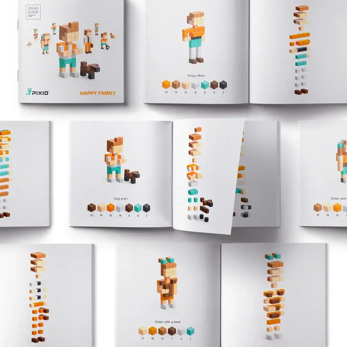 PIXIO PX-30103 - PIXIO - Story Happy Family - 88 stuks