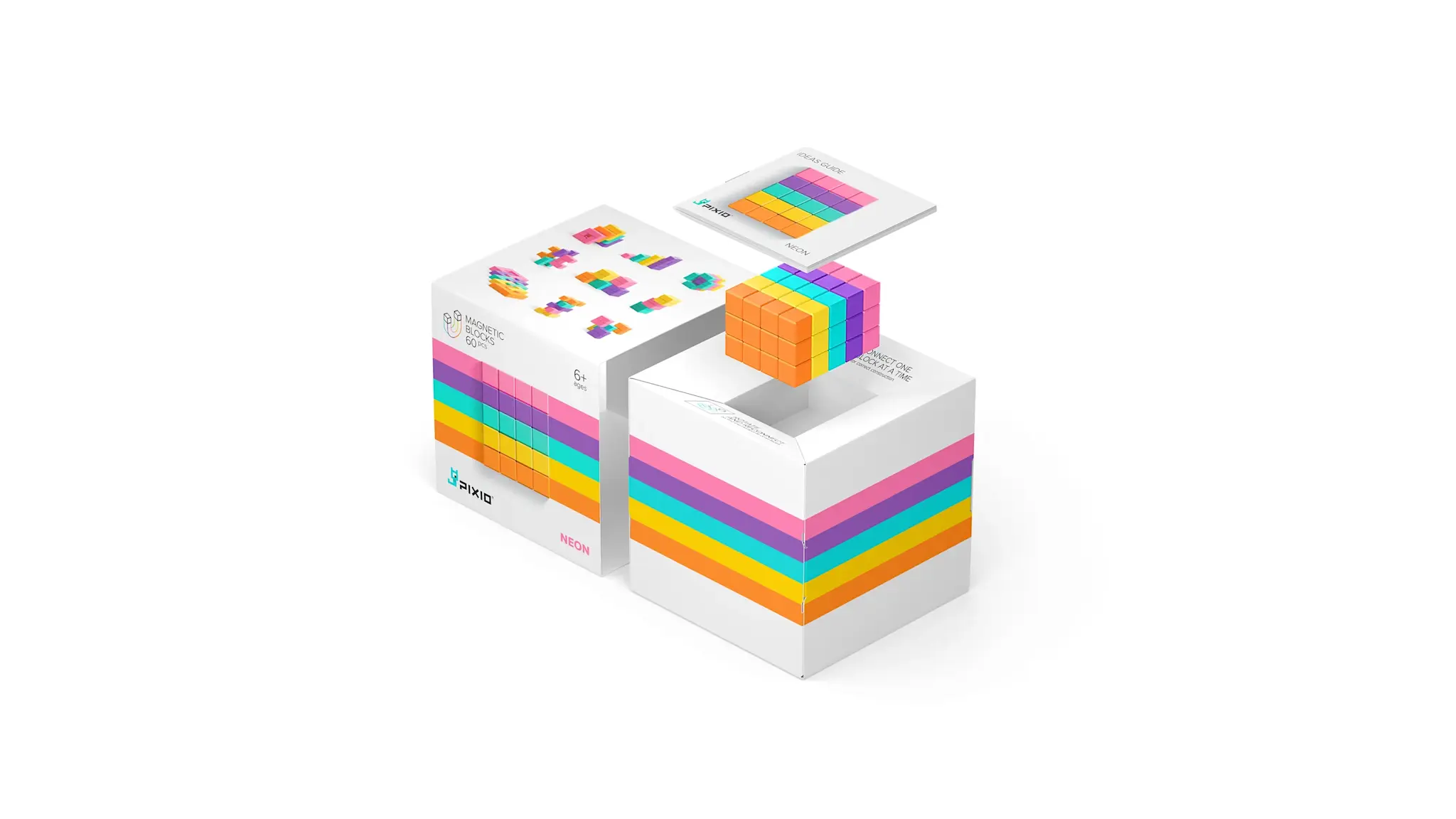 PIXIO 20203 PIXIO - Abstract Neon - 60 stuks