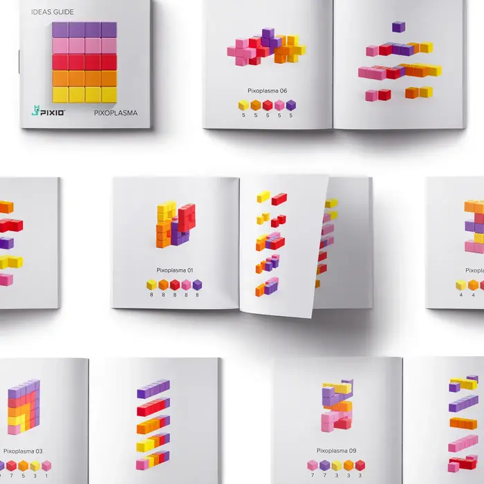 PIXIO 20201 PIXIO - Abstract Pixoplasma - 60 stuks