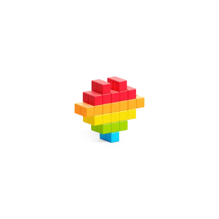 PIXIO PX-30109 PIXIO Rainbow 63 stuks