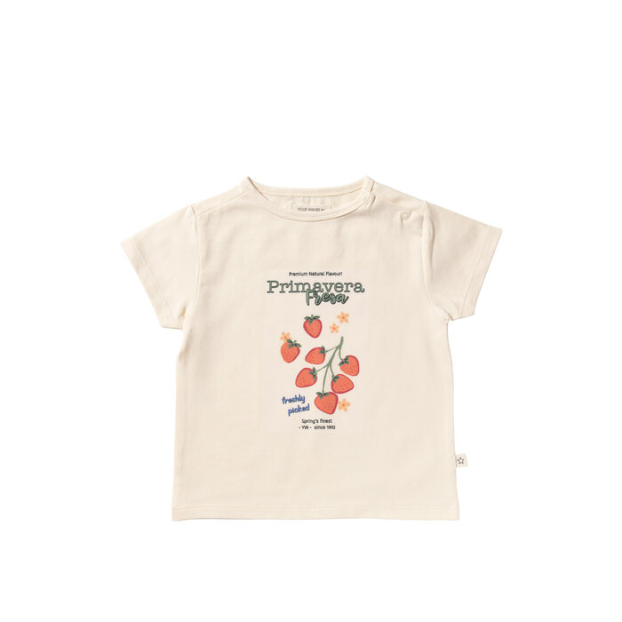 Your Wishes Fresa | Shortsleeve White Swan