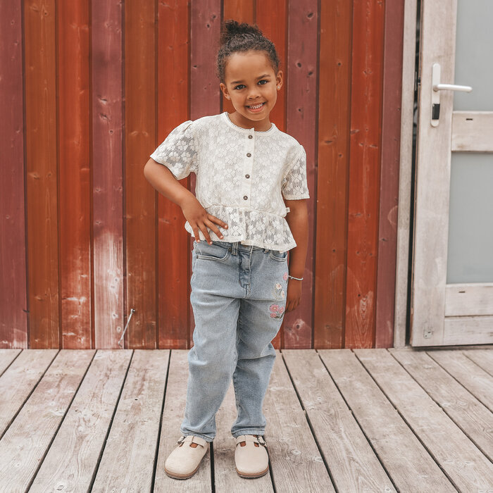 Your Wishes Floral Lace | Shirt White Swan